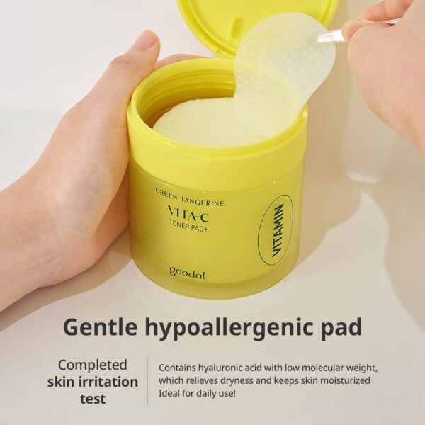 Goodal Green Tangerine Vita-C Toner Pad+ - Image 2