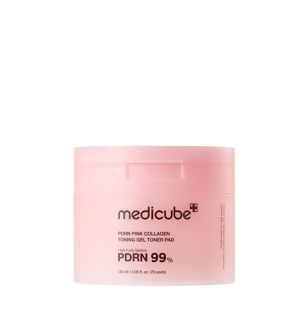 Medicube PDRN Collagen Toning Gel Toner Pad 70 tk