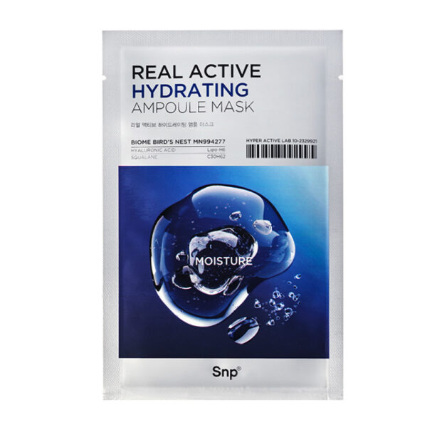 SNP Real Active Hydrating Ampoule Mask 1tk